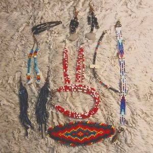 Beautiful Lot of Beaded Jewelry Multi colors